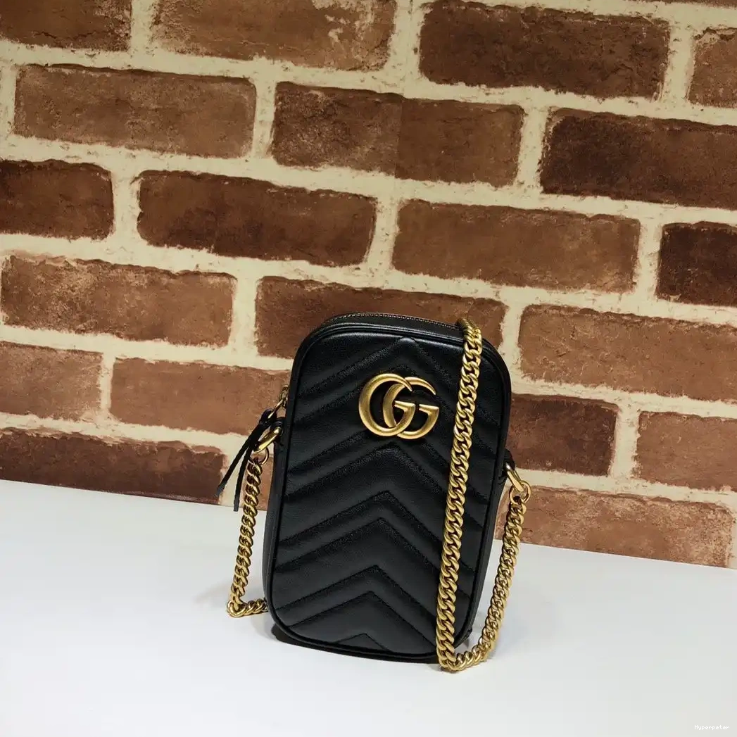 Hyper Peter mini GUCCI Marmont GG bag 0510